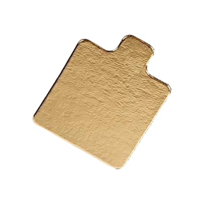 CARRE OR NOIR 7*7CM AC LANGUETTE /250 CP