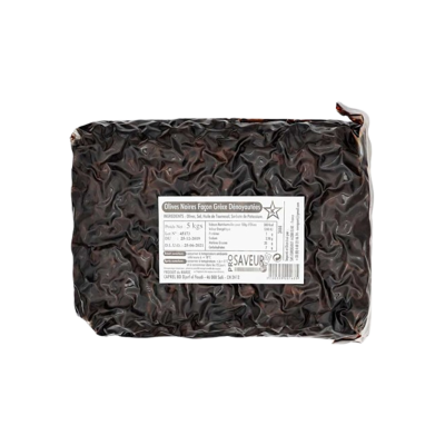 OLIVES NOIRE GRECQUE DENOY POCHE 5 KG