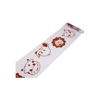 CHEMIN DE TABLE SAFARI 30CMSX5MTRS BAC