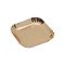 MINI ASSIETTE CARREE OR 55X55 P100
