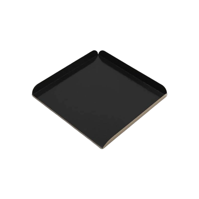 CARRE RAINE NOIR/OR 15CM /50