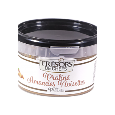 PRALINE AMANDE NOISETTE POT 250 GRS TDC