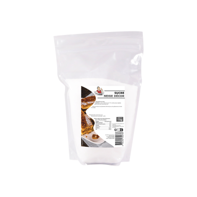 SUCRE NEIGE DECOR 1 KG TDCP