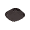 MINI ASSIETTE CARREE NOIRE 55X55 /4800