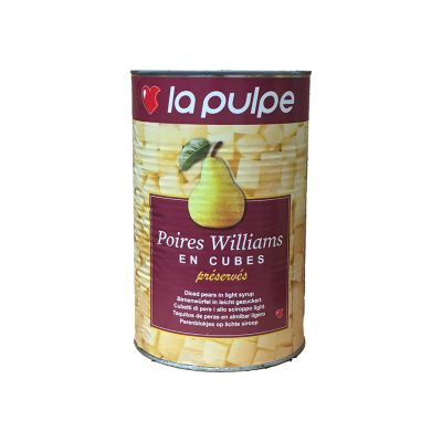 POIRES SIROP CUBE 10-10 BTE 5/1 LA PULPE