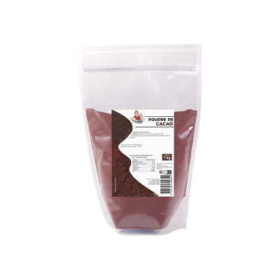 CACAO POUDRE 20-22 SACHET 1 KILO FDJEAN