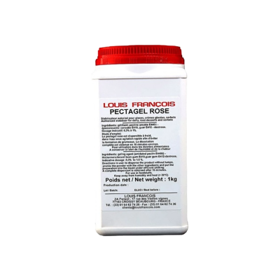 PECTAGEL ROSE 1 KG LOUIS FRANCOIS