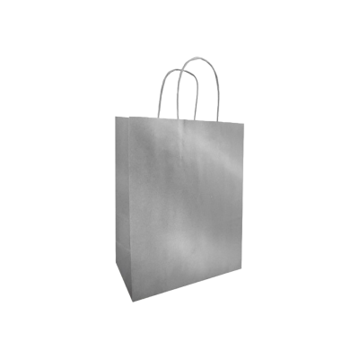 10 SACS CABAS 18X8X24 ARGENT