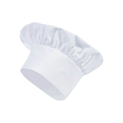 TOQUE 1/2 CHEF ALBERTVILLE BLANCHE P/2