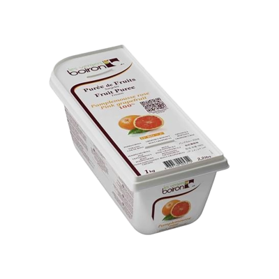 PUREE PAMPLEMOUSSE ROSE 100% KG BOIRON.