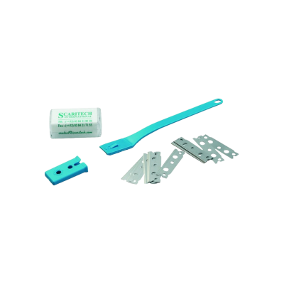 GRIGNETTE BLEU KIT 25LAMES SCARITECH
