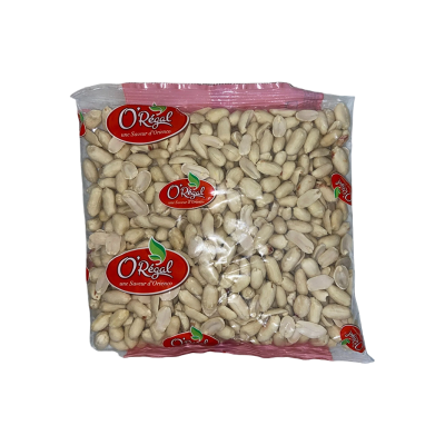 CACAHUETES BLANCHIES CRUES 1KG O'REGAL