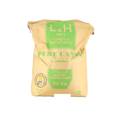 SUCRE PURE CANNE ROUX B11P 25KG G2000