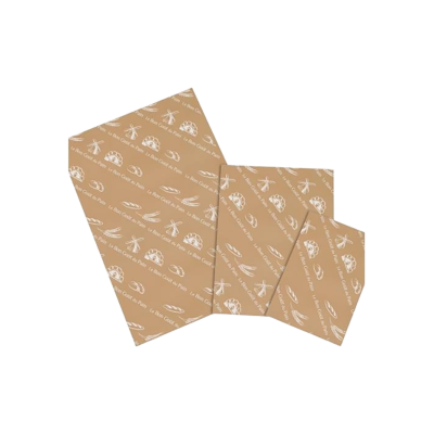 PAPIER MOUSSELINE 60X40 KFT BRUN  CPR