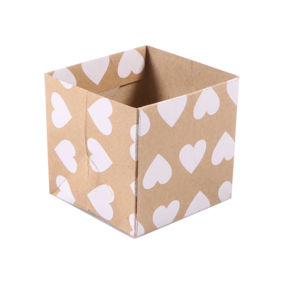 SAC KRAFT COEUR BLANC 6.5X6.5HT6.5 PIECE