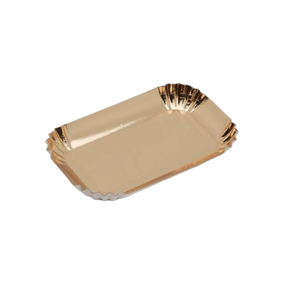 MINI ASSIETTE RECT. MARRON 40X80 P100