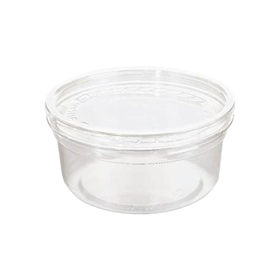 POT ROND TRANSPARENT DAILY 350ML /50