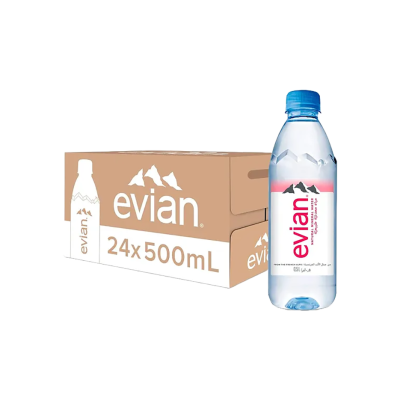EAU EVIAN BOUTEILLE 50 CL PACK 24