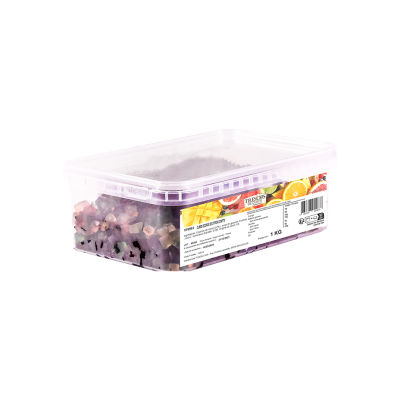 FRUITS TRICOLORES CUBES BTE 1KG TDCP.
