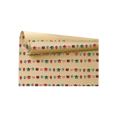 PAPIER CADEAU PARURE NOEL  0.69X50M