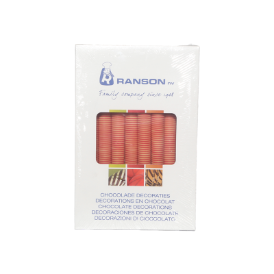 DECOR CHOCOLAT CURL MINI RED BTE 270