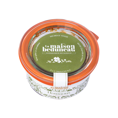 HOUMOUS AUX POIVRONS GRILLES 90G.