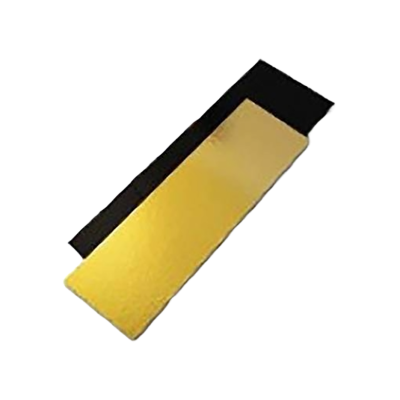 SEMELLE OR/NOIR A BUCHE DROITE 1MET.P50