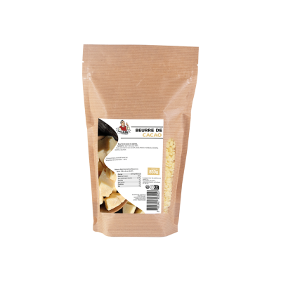 BEURRE CACAO PISTOLES 850G FDJ.