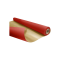 PAPIER CADEAU KRAFT DUO METAL ROUGE/OR