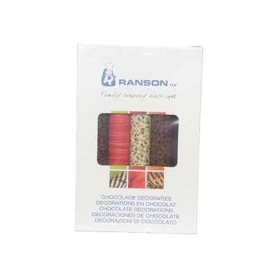 DECOR CHOCOLAT CURL SMALL ASSORT BTE 105