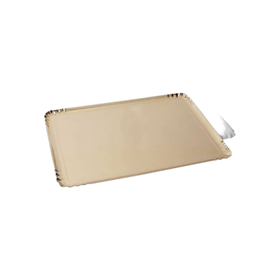 PLATEAU TRAITEUR OR 34X25 PQT 25.