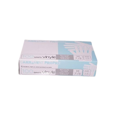 GANTS VINYLE  TAILLE M BTE 100