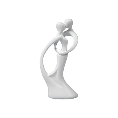 SUJET HYMEN BLANC ENTRECROISE HT15cm