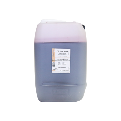 VIN ROUGE MODIFIE BIDON 20 L CARTHAG