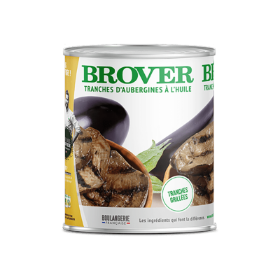 AUBERGINES GRILLEES A L'HUILE bte 4/4