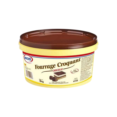 FOURRAGE CROQUANT CHOCOLAT 3KGS CONDIFA