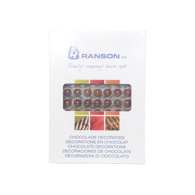 DECOR CHOCOLAT SMALL BALL MARBRE BTE 216