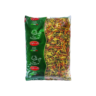PATES FUSILLI TRICOLORES SAC 5KG ITALPAS